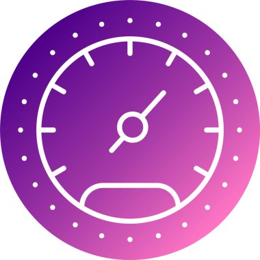 güzel kronometre vektör çizgisi simgesi