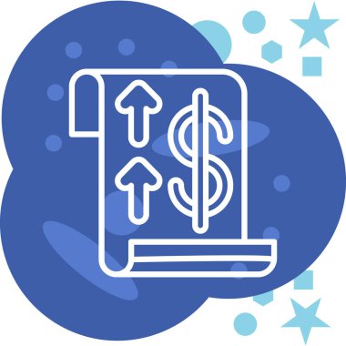 Mavi arkaplanı olan bir kitabın vektör çizimi