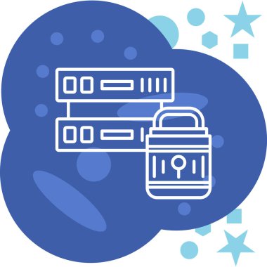 Bulut deposu. Basit resimleme