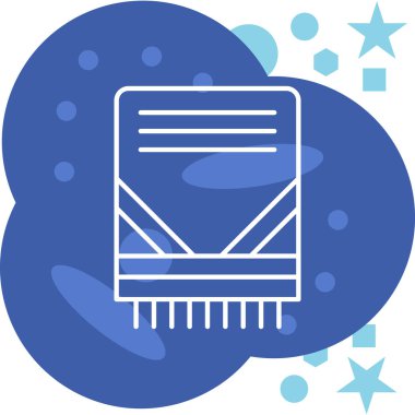 Modern bir tasarımın vektör illüstrasyonu