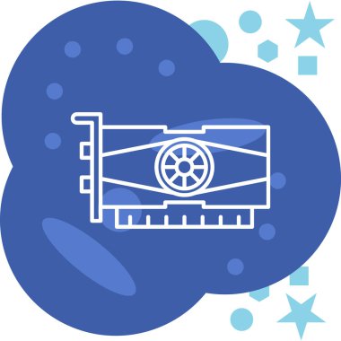 Bulut. Web simgesi basit illüstrasyon