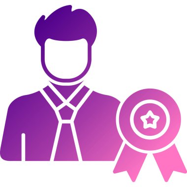 ödül simgesi vektör illüstrasyonu