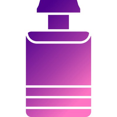 Mor simgenin vektör illüstrasyonu