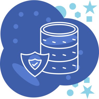 bulut hesaplama simgesi, vektör illüstrasyonu