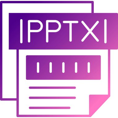 dosya biçimi simgesi, vektör illüstrasyonu