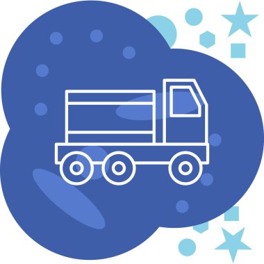 Modern simgenin vektör illüstrasyonu