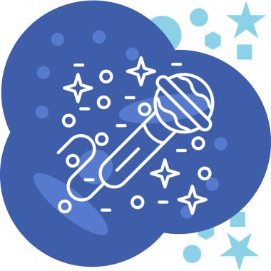 Bir bulut simgesinin vektör illüstrasyonu