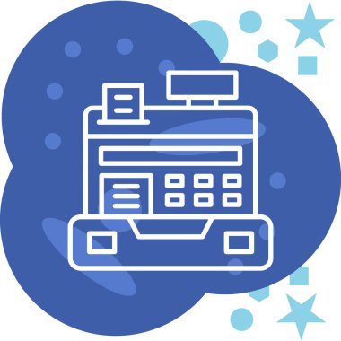 çevrimiçi alışveriş simgesi, modern tasarım illüstrasyonu