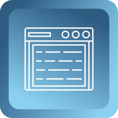 Web tarayıcı penceresi simge