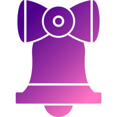 Çan simgesi vektör illüstrasyonu