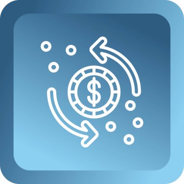 dolar simgesivektör illüstrasyon