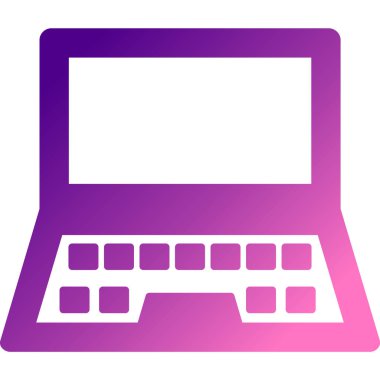 Klavye. Web simgesi basit illüstrasyon