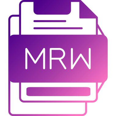 dosya biçimi simgesi, vektör illüstrasyonu