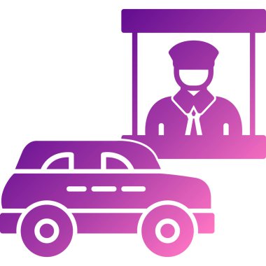 sürücü simgesi çizimi