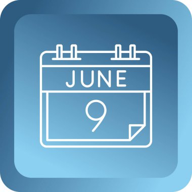 Tarih için takvimi olan illüstrasyon