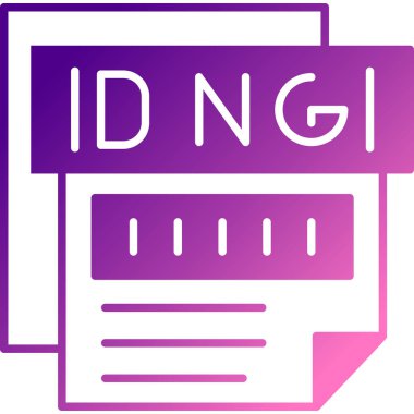 Web paneli için dijital biçimin vektör simgesi düz