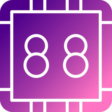 8 tarih simgesi, vektör illüstrasyon tasarımı