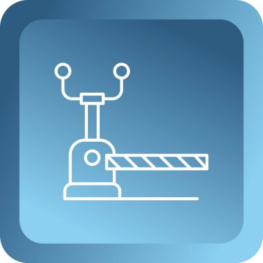 Robot simgesinin vektör illüstrasyonu