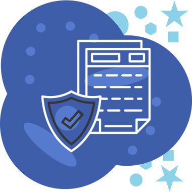 Bulut veri depolama simgesi - özet biçimi