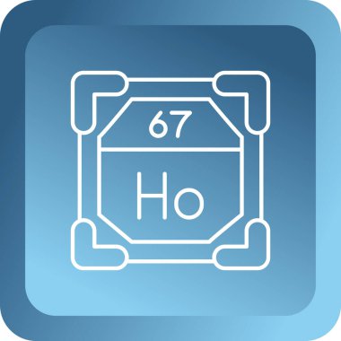 Kimyasal işaret simgesi. bilim sembolü.