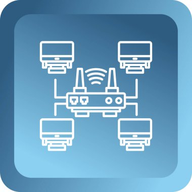 Modern b 'nin vektör illüstrasyonunda simge yok