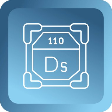 Tek bir modern simgenin vektör illüstrasyonu