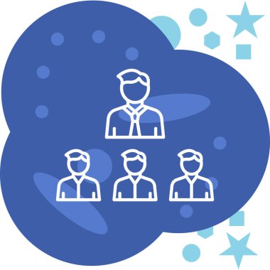 iş simgesi vektör illüstrasyonu