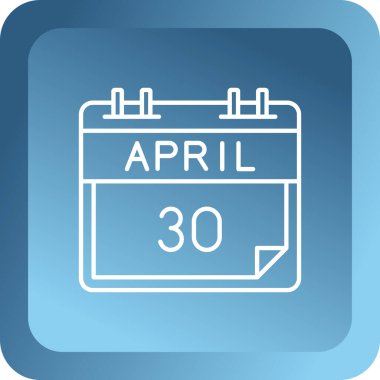 Nisan 'ın 30' u. Takvimin tarihi, takvim, mavi takvimin tarihi. Bahar ayı. bahar ayı,