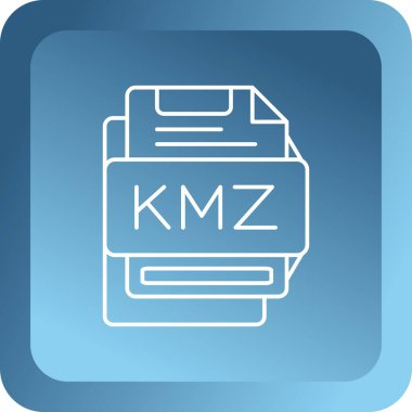 Modern dosya simgesinin vektör illüstrasyonu