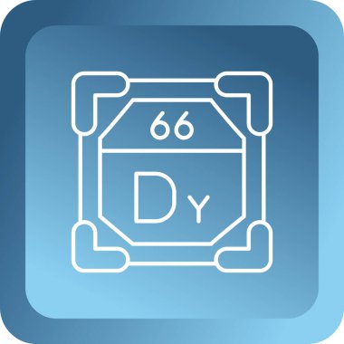 Modern bir simgenin vektör illüstrasyonu