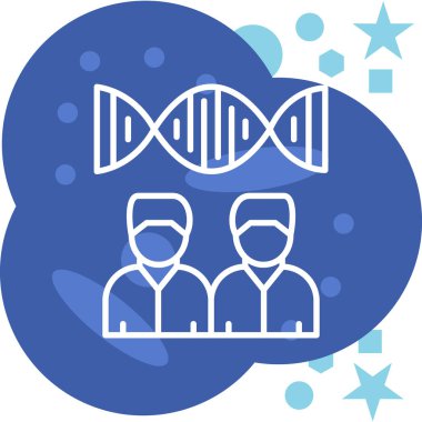 Taslak biçiminde DNA DNA DNA simgesi