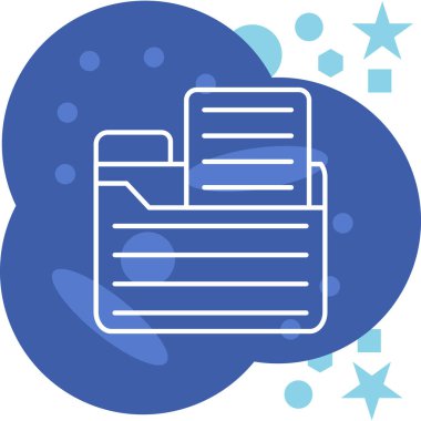 Dosya. Web simgesi basit tasarım