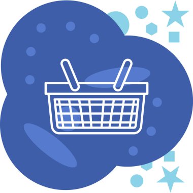 Alışveriş arabası. Basit tasarım