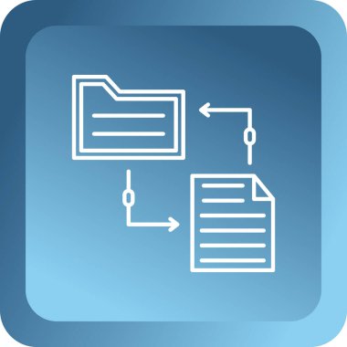 veri simgesine sahip dosya dizini