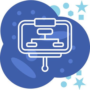 Bulut deposu. Basit resimleme