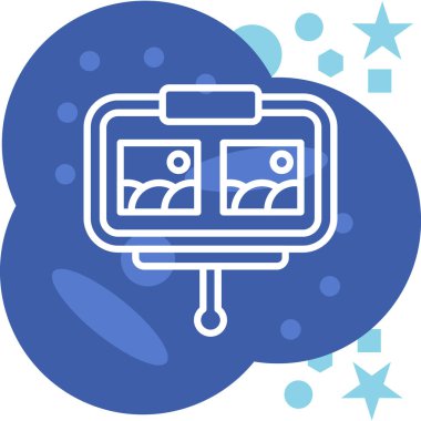 Takvim simgesi, vektör illüstrasyonu basit tasarım