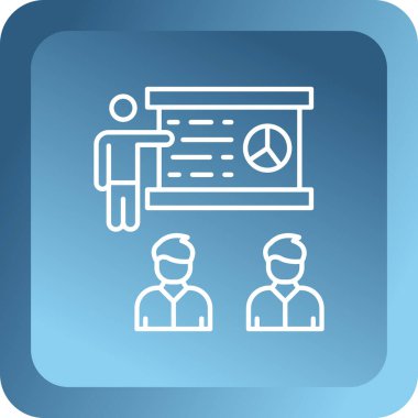 iş simgesi vektör illüstrasyonu