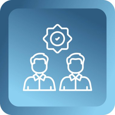 seo modern simgesinin vektör illüstrasyonu