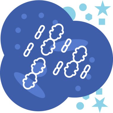 Bulut simgesinin vektör illüstrasyonu