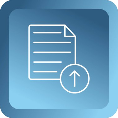 belge simgesi. vektör illüstrasyonu