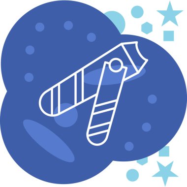 Bir el fenerinin vektör simgesi