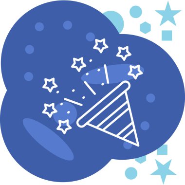 Bulut simgesi vektör illüstrasyonu