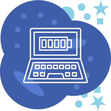 Bilgisayar. Web simgesi basit tasarım