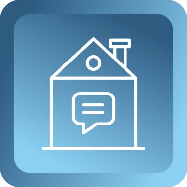 ev simgesi vektör işareti