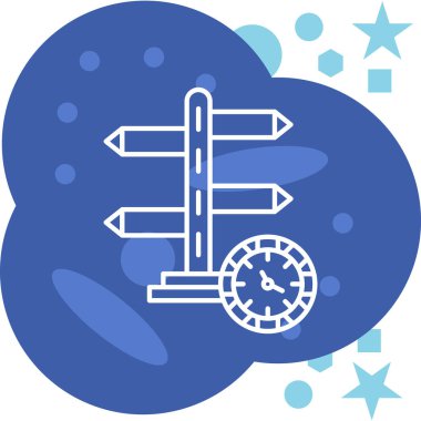 Uçak simgesinin vektör illüstrasyonu