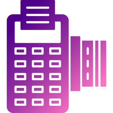 Bir cep telefonu simgesinin vektör illüstrasyonu