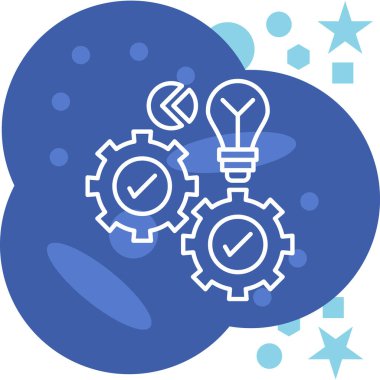 Ampul Simgesi, Vektör illüstrasyonu