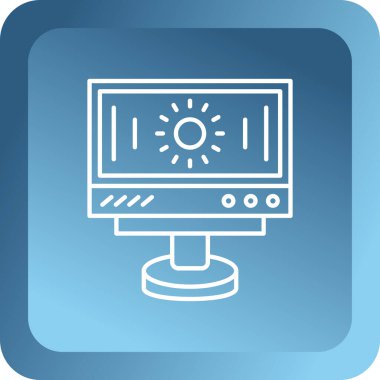 seo modern simgesinin vektör illüstrasyonu