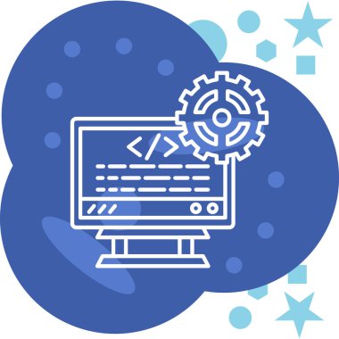 İnternet gelişimi. modern simge basit illüstrasyon, tasarımınız için elementler.