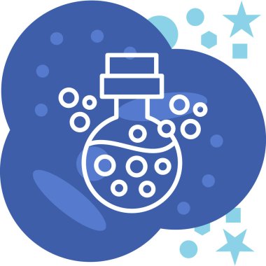 Bir balon simgesinin vektör çizimi